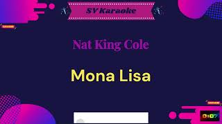 Nat King Cole  Mona Lisa  Karaoke [upl. by Siurad817]