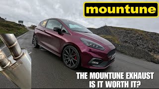 Mountune exhaust Ford Fiesta ST Performance Edition is it worth it [upl. by Yrahca323]