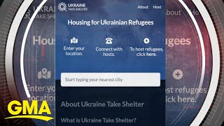 College students create website to help Ukrainian refugees [upl. by Hobie989]