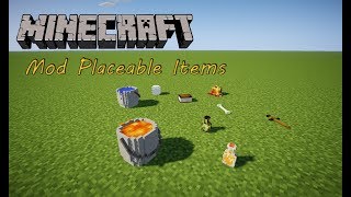 Présentation du mod Placeable Items 1102 FR [upl. by Jennie979]