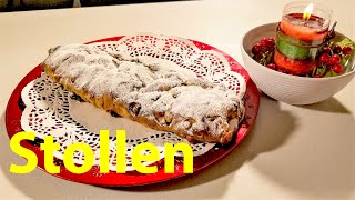 Stollen relleno con mazapán técnicas de amasado manual profesional [upl. by Anatollo]