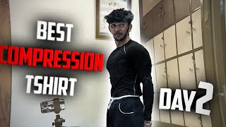 Best Budget Compression Shirt For Chest And Shoulder Workout  Day 2 [upl. by Annohsed239]