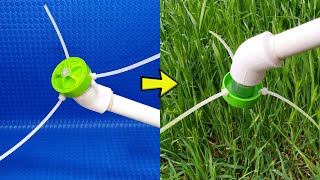 How to make grass cutting machine with dc motor at home 12V  DIY Grass Cutter [upl. by Wu204]