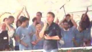 Jacov singing at Medjugorje Youth Festival [upl. by Yrogerg274]