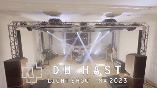 RAMMSTEIN  DU HAST HELLFEST 2016 LIGHTSHOW MULTICAM 4K [upl. by Shira]