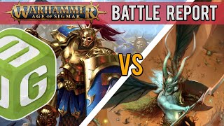 Stormcast Eternals vs Sylvaneth Age of Sigmar 3rd Edition Battle Report Ep 47 [upl. by Nagaet]