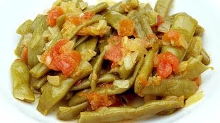 Green Beans with Olive Oil Recipe [upl. by Orly]