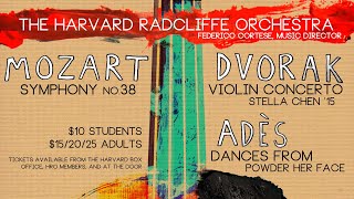 2013 Dvorak Violin Concerto  Stella Chen amp HarvardRadcliffe Orchestra  I Allegro ma non troppo [upl. by Mitchael489]