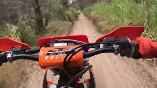 The Sandpit  Woodhill  KTM 150exc [upl. by Tiny]