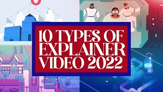 10 types of explainer video 2022 [upl. by Ardnekat]