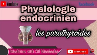 3 Les Parathyroïdes Métabolisme PhosphoCalcique  Physiologie 2ème MED [upl. by Coshow809]