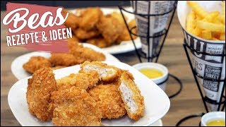 Perfekte quotChicken Nuggetsquot selber machen  Knusprig innen saftig [upl. by Scutt]