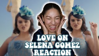 SELENA GOMEZ  LOVE ON REACTION [upl. by Vinay461]