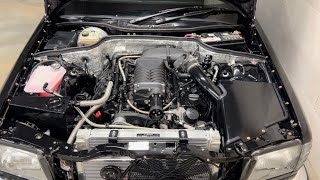 Mercedes Benz 560SEC M113K swap Engine Bay Tour [upl. by Goodrow]