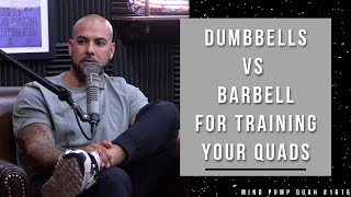 Are Dumbbells Squats Effective For Training Your Quads [upl. by Faythe]