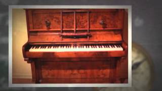 Rare Antique Piano for Sale  Antique Upright Piano  E Bishop amp Sons Piano [upl. by Aslin]