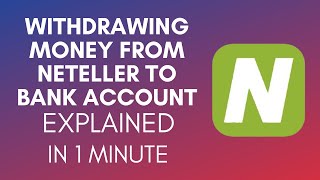 How To Withdraw Money From Neteller To Bank Account 2024 [upl. by Haidedej]