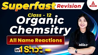 All Name Reactions of Organic Chemistry in One Shot  Class 12  By Ayushi Maam [upl. by Anele]