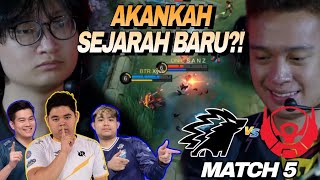 MATCH PENENTUAN AKANKAH TERJADI SEJARAH BARU  ONIC VS BTR MATCH 5  MPL S12 [upl. by Alleon]