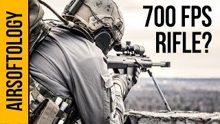 700 FPS Sniper Rifle at an Airsoft Game  Airsoftology QampA Show [upl. by Munsey]