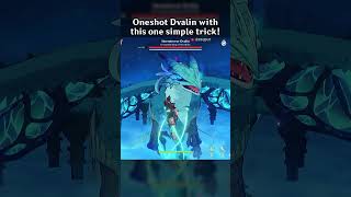 ONESHOT DVALIN WITH THIS ONE SIMPLE TRICK [upl. by Acimaj]