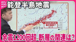 【解説】能登半島地震 3年の群発地震活動エリアから活動範囲拡大『週刊地震ニュース』 [upl. by Janith368]