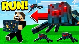 How to build a HUGE SPIDER FARM in Minecraft [upl. by Jamieson]