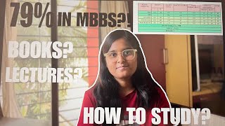 GETTING DISTINCTION IN FIRST YEAR MBBS AND TOPPING IN MY COLLEGEBOOKSLECTURES AND TIPS mbbsexam [upl. by Dierdre]