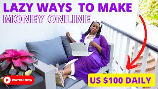 15 Easy Ways To Make Money Online amp Elsewhere  Earn US100 Per Day [upl. by Noicpesnoc]