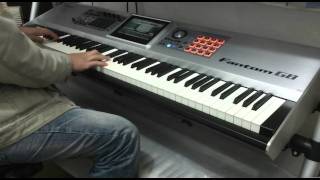 ROLAND FANTOM G8 DEMO NA CLASSIC KEYBOARDS [upl. by Lynea801]