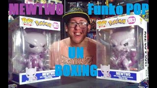 Pokémon 10 inch MewTwo Funko Pop Unboxing and I almost got fooled [upl. by Nnylak]