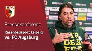 1920  Pressekonferenz vor RBLFCA  Martin Schmidt [upl. by Junina]