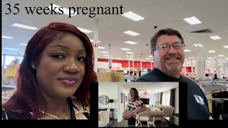 35 weeks pregnant shopping for daughter grandson Bday [upl. by Ideih]