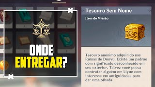 Onde entregar os itens Tesouros sem Nome [upl. by Ardin556]