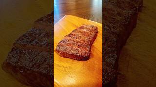 Wagyu steakwagyu beef steak bbq cooking shorts [upl. by Asselim578]