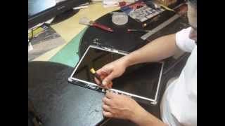 How to replace Fujitsu Lifebook A Series laptop LCD screen [upl. by Nugent]