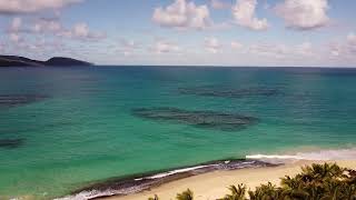 Playa Rincon Las Galeras Samana Republica Dominicana con el drone [upl. by Ahsemak]