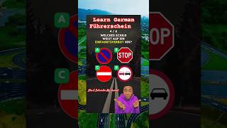 Learn German Führerschein Theorie shorts deutsch quiz shorts führerschein [upl. by Giliane]