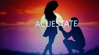 Acuéstate  LYRICS  Tirso Gomez [upl. by Lajet]