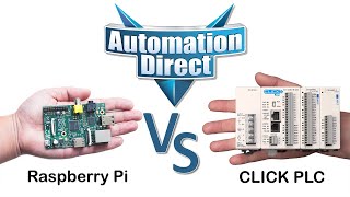 Raspberry Pi VS CLICK PLC from AutomationDirect [upl. by Esej]