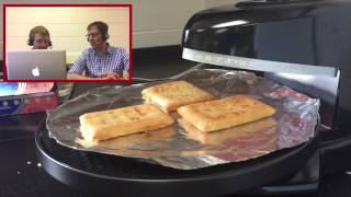 Cooking with the Pizzazz Plus Toaster Strudels [upl. by Curkell]