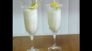 SORBETE 🥂🍋DE LIMÓN AL CAVA sin grasas [upl. by Halueb]