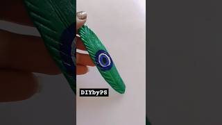 Evil eye keychain 🧿😱 DIYbyPS diy keychain evileye shortvideo youtubeshorts [upl. by Kyl998]