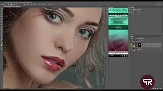 Retouch Pro Panel  Easy Skin Retouch Function  Photoshop Panel [upl. by Popelka]