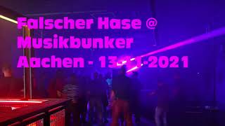 Falscher Hase at Musikbunker Aachen  13112021 DJ Set  Deep House [upl. by Eiduj]