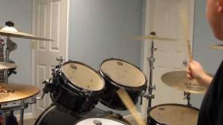 quotShinobi vs Dragon Ninjaquot  Lostprophets Drum Cover [upl. by Elime]