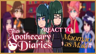 Apothecary Diaries react to Maomao’s next life as Maki  🇧🇷 subtitles [upl. by Zeb]