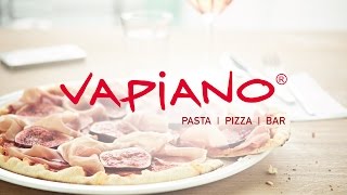 So entsteht eine Pizza bei VAPIANO [upl. by Ebbarta]