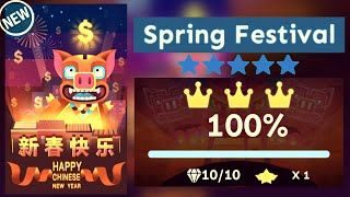 Rolling Sky  Spring Festival Level 36 OFFICIAL [upl. by Sharman955]