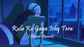 Rula Ke Gaya Ishq Tera💔🥺 New Sad Song  SlowedReverb  Bhavin Sameeksha VishalBy Remix Music [upl. by Adniram]